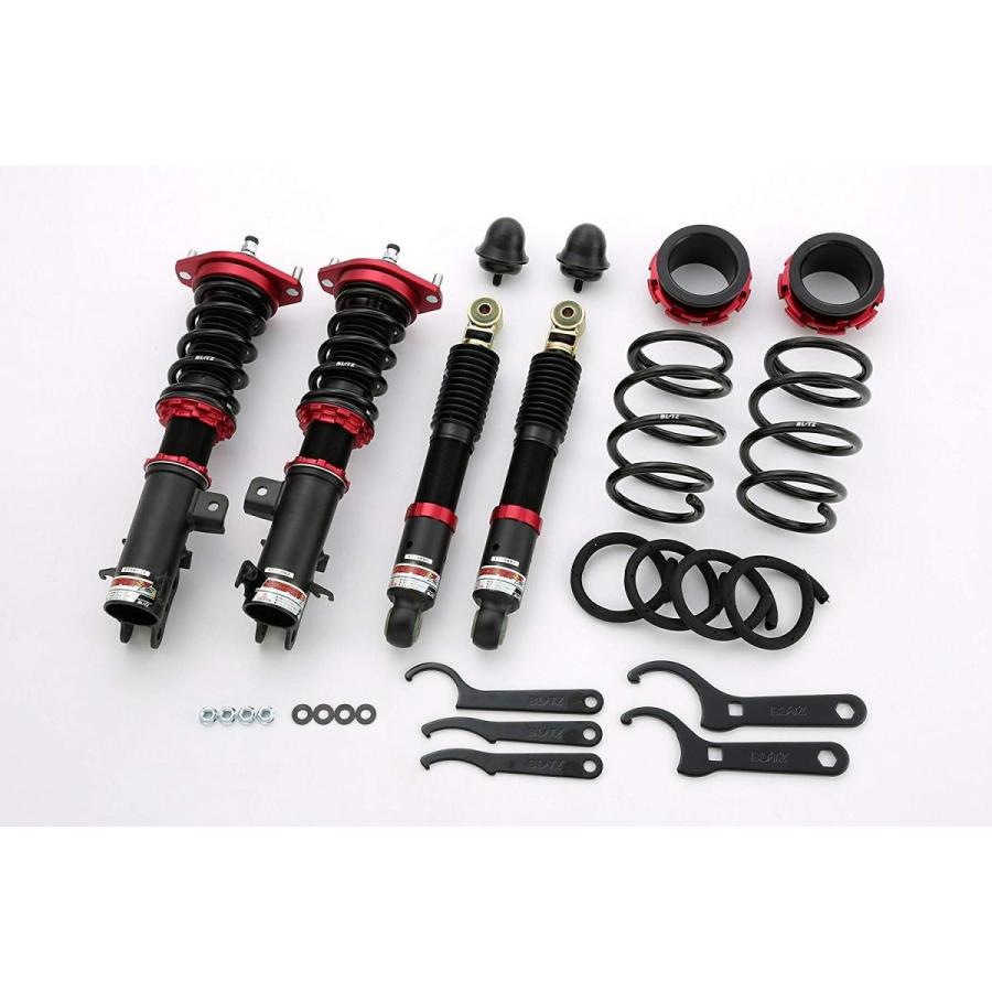 品質満点ランキング1位 Blitz ブリッツ 車高調レンチ付エヴリィ2wd 4wd Da17v Da17w ダンパーサスペンションフロントリア4本セッ 見事な創造力