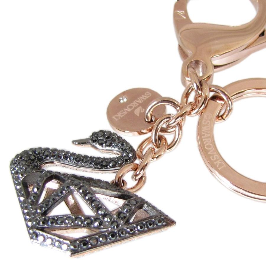 スワロフスキー Swarovski キーリング バッグチャーム Swan Facets スワン ローズゴールド 並行輸入品 Www Unipymes Com
