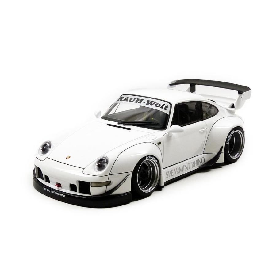 993 ホワイト ガンメタ ホイール 1 18 Rwb ミニカー Rwb 1 18 M 0403 完成品 Autoart