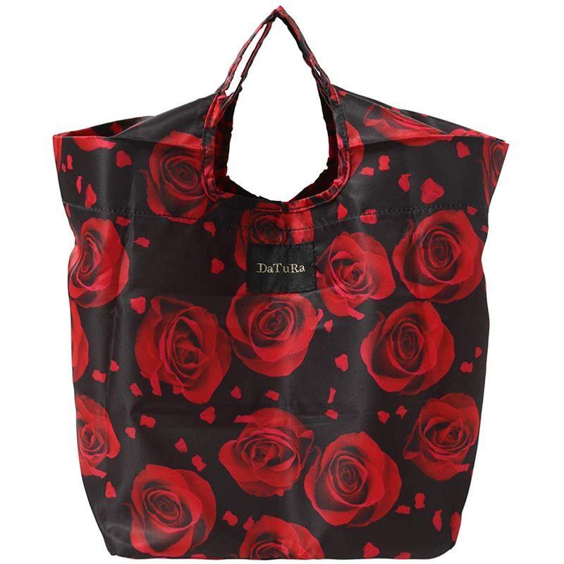 最短翌日発送可 ダチュラ エコバッグ 折りたたみ コンパクト レディース 花柄 Datura Dtr 534 エコレジバッグ マチ広 バラ柄 プリント 002 M 0403 人気驚きの値段 Adrenalinamt Com Br