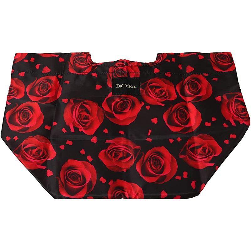 最短翌日発送可 ダチュラ エコバッグ 折りたたみ コンパクト レディース 花柄 Datura Dtr 534 エコレジバッグ マチ広 バラ柄 プリント 002 M 0403 人気驚きの値段 Adrenalinamt Com Br