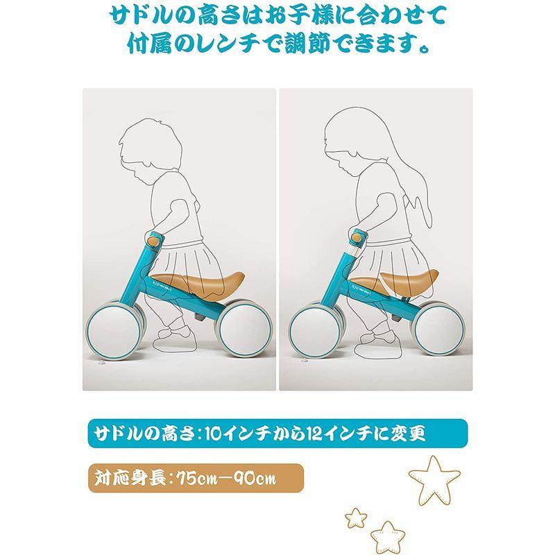 Xjd 乗り物 三輪車 1歳 3歳 Mini Bike チャレンジバイク こども自転車 幼児用 乗り物 チャレンジバイク 一歳の誕生日プレゼント ベビーバイク こども自転車 こども M 0403