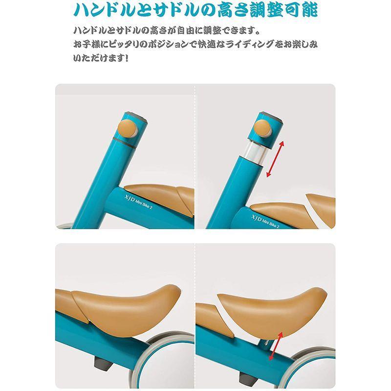 Xjd 乗り物 三輪車 1歳 3歳 Mini Bike チャレンジバイク こども自転車 幼児用 乗り物 チャレンジバイク 一歳の誕生日プレゼント ベビーバイク こども自転車 こども M 0403