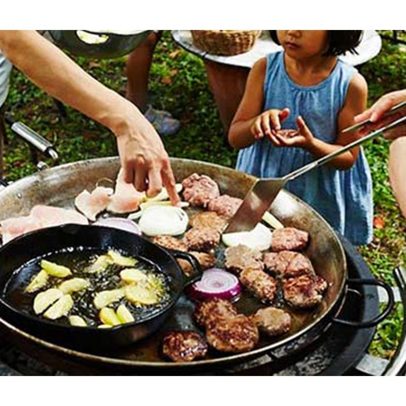 a+ エープラス 大型 パエリア鍋 Paella Pan パエリアパン 52cm 鉄板