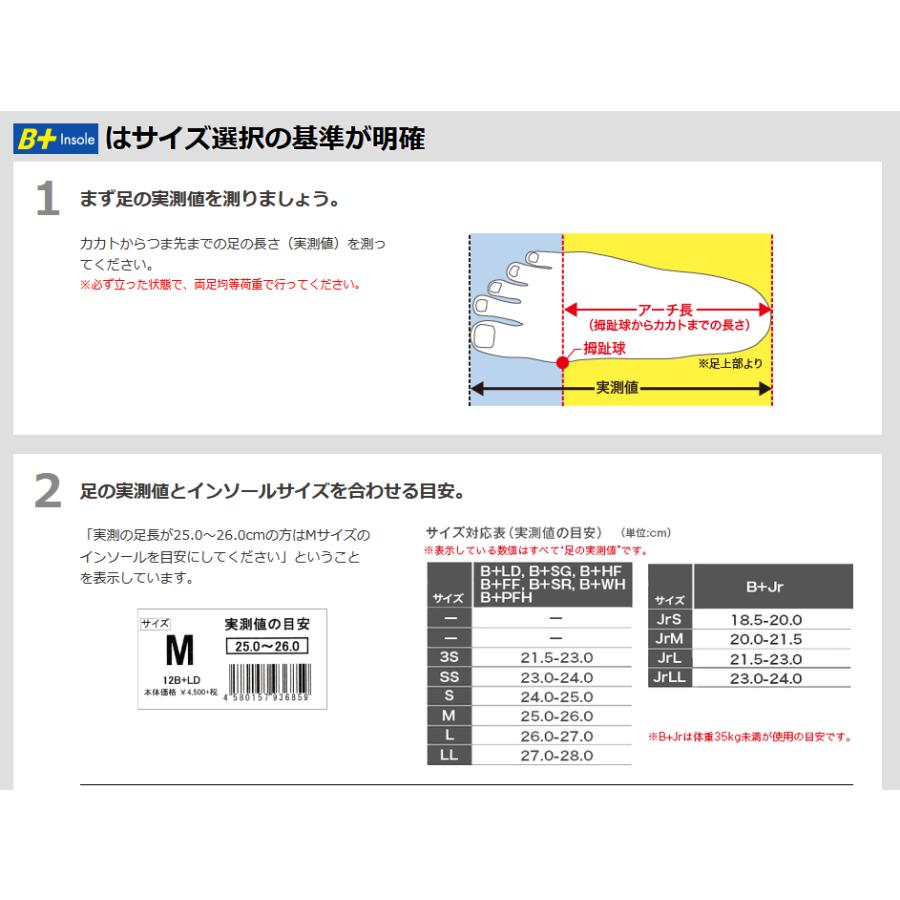 NEW MODEL】スキー・スノーボード用 インソール HOSHINO ホシノ B+