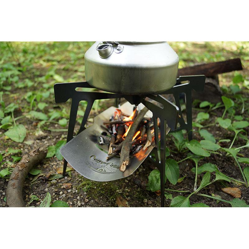 CAMPOOPARTS キャンプ オーパーツ A4ソロ焚火台 火星人Kayak