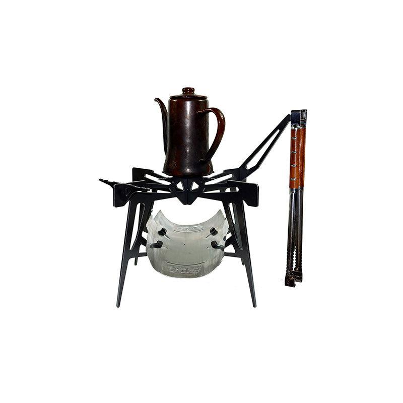 CAMPOOPARTS 鉄製 個性派焚き火台 火星人 Mars Attacker マーズ