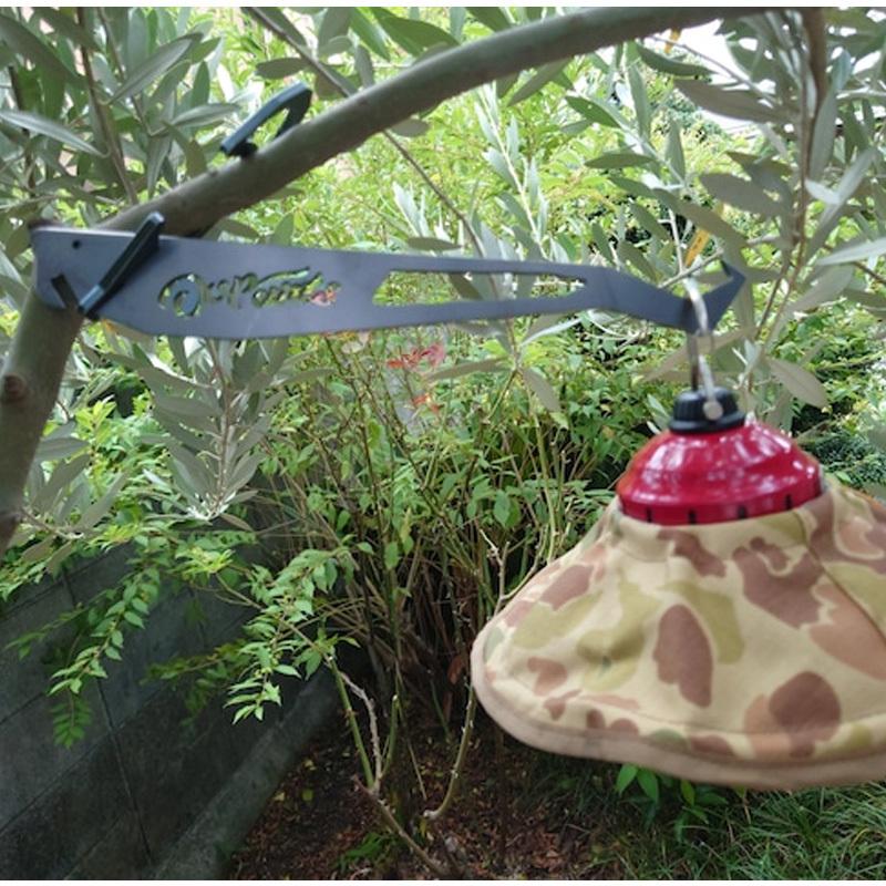 CAMPOOPARTS キャンプ オーパーツ アイアン ブッシュハンガー ランタン