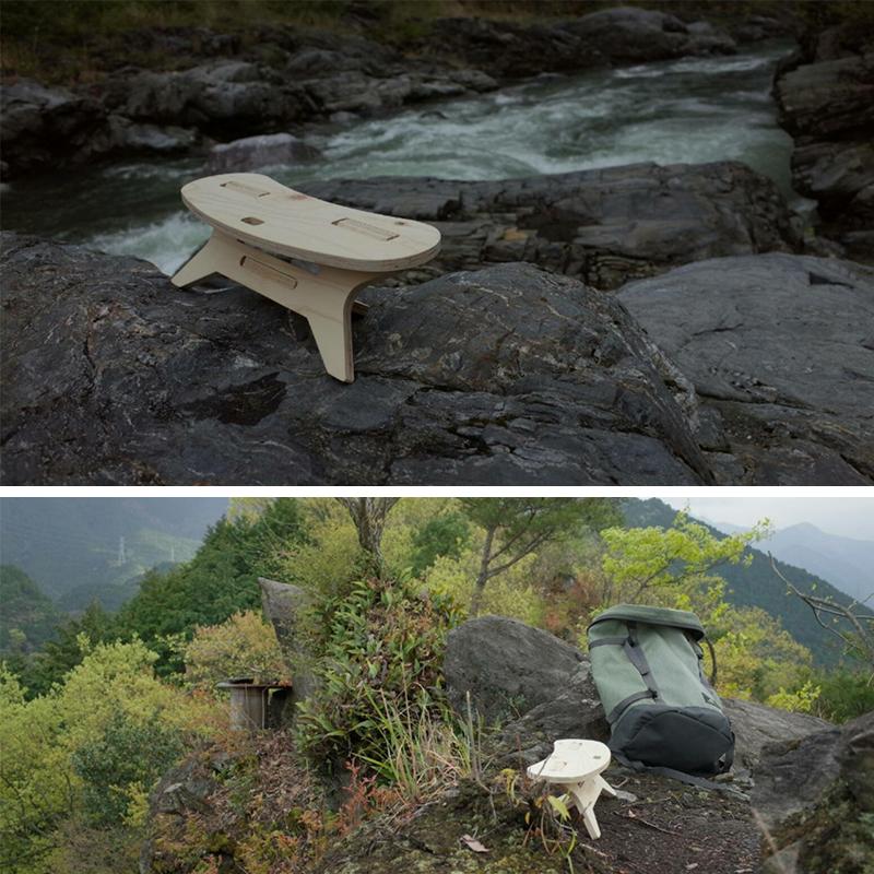 ブーメランテーブル MINI CAMPOOPARTS キャンプオーパーツ キャンプ