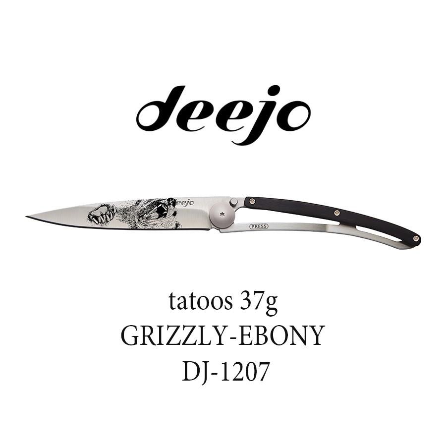 deejo ディージョ フランス生まれ フォールディングナイフ tatoos 37g