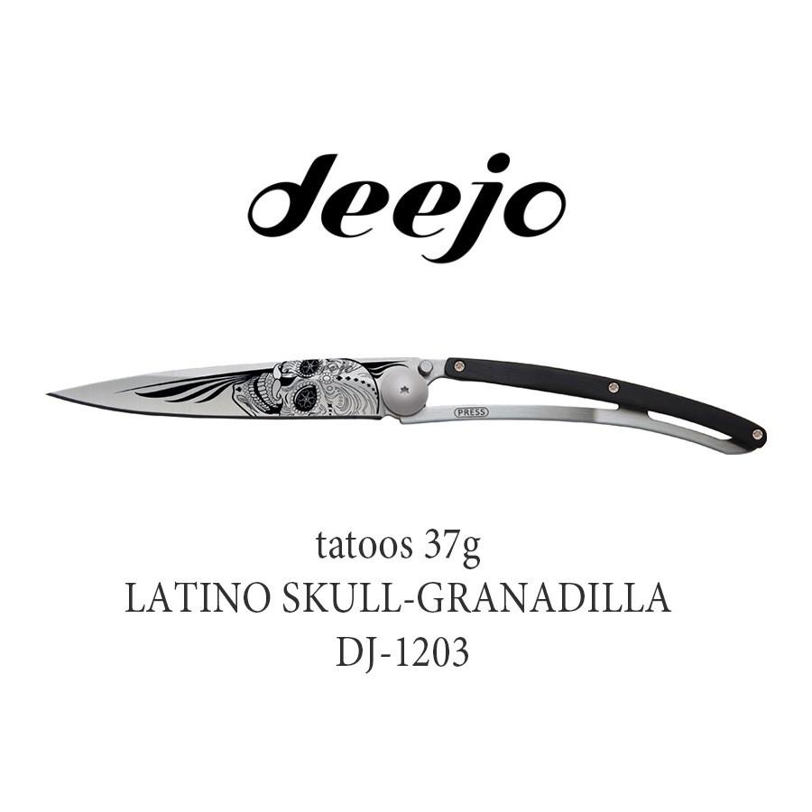 deejo ディージョ フランス生まれ フォールディングナイフ tatoos 37g