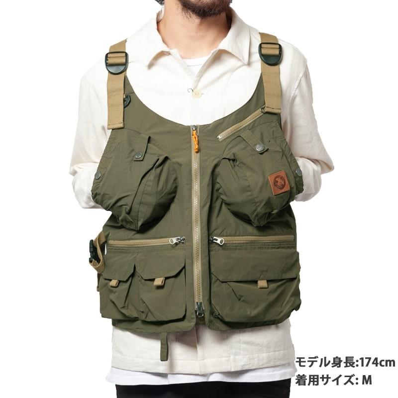 grn grn outdoor TEBURA VEST 21 go9203q ベスト ジャケット ポケット 