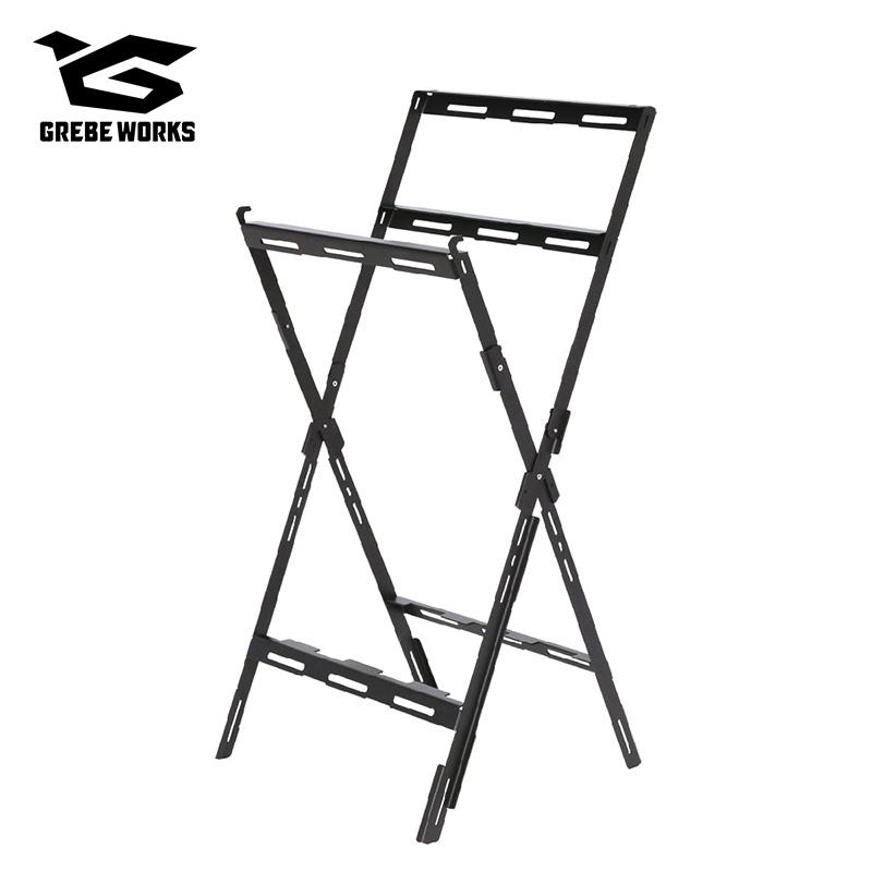 GREBE WORKS グリーブワークス ワンタッチバケットラック 魅せる
