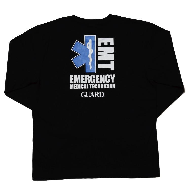 GUARD ガード 長袖 ロング Tシャツ スターオブライフ EMT 救急救命士