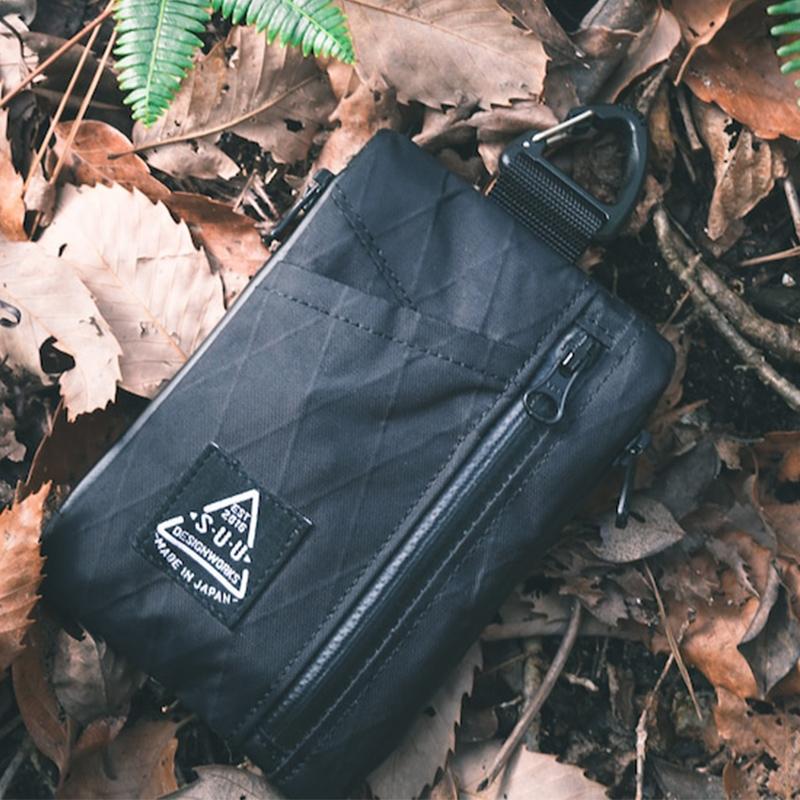 小物 suu design works MultiPouch Plus(DFL/BK) multi pouch (Black） | sudsns