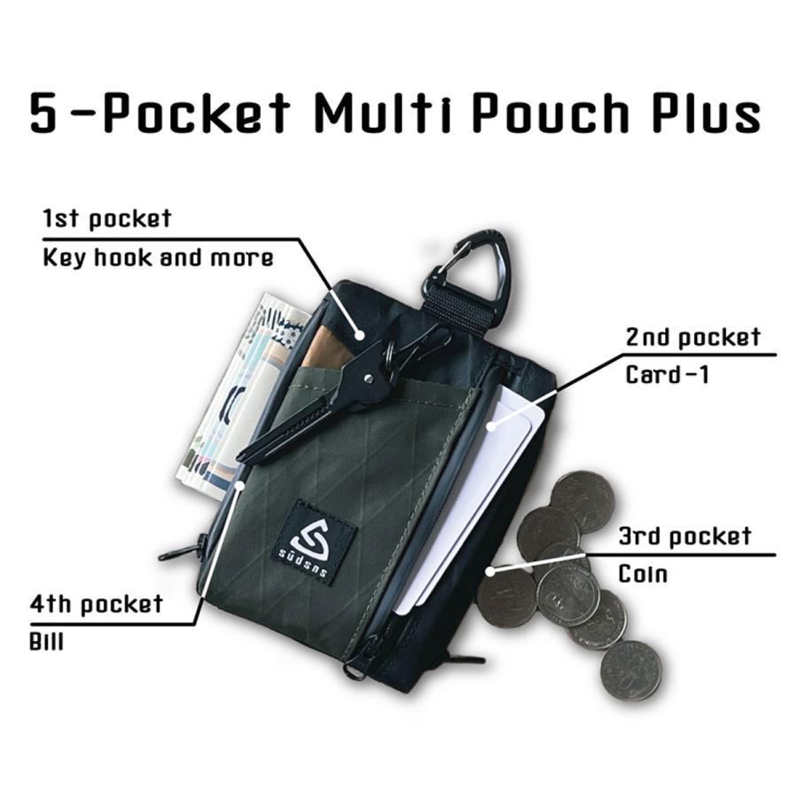 sudsns スーデザインズ multi pouch plus DCF HYBRID マルチ