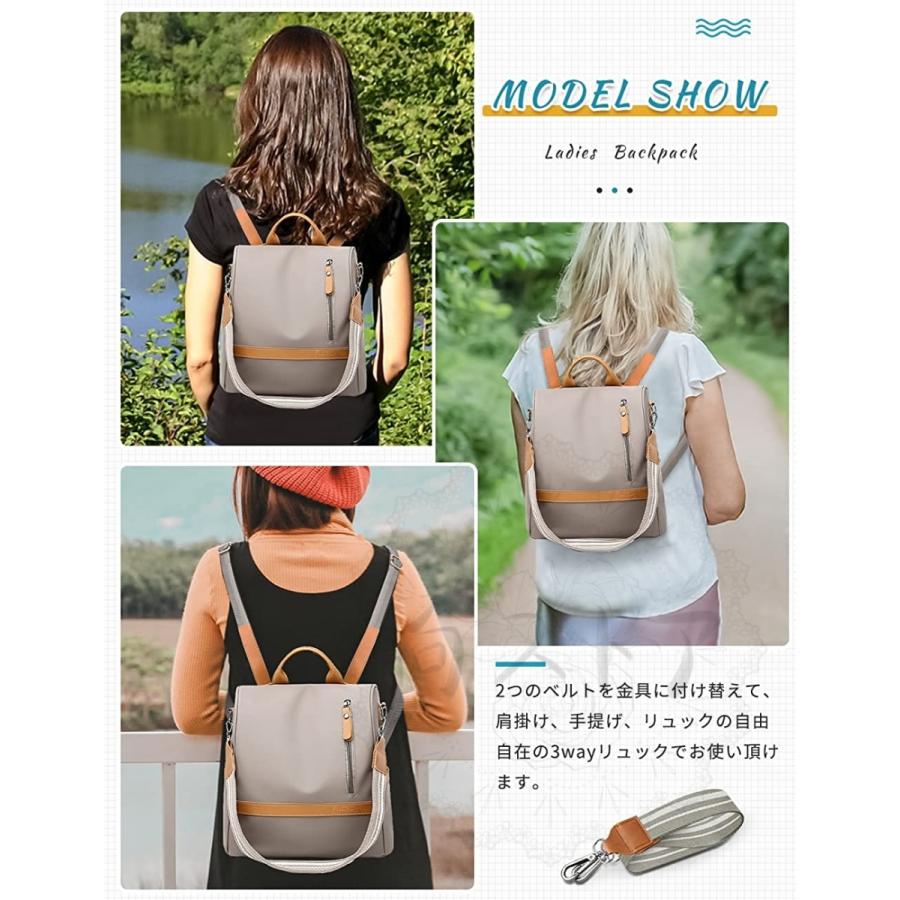 リュック レディース リュックサック 女の子バックパック リュック レディース 背面ファスナー レザー 防犯 防水 リュックサック ショルダー3way 女の子 Crl 向ストア 通販 Yahoo ショッピング
