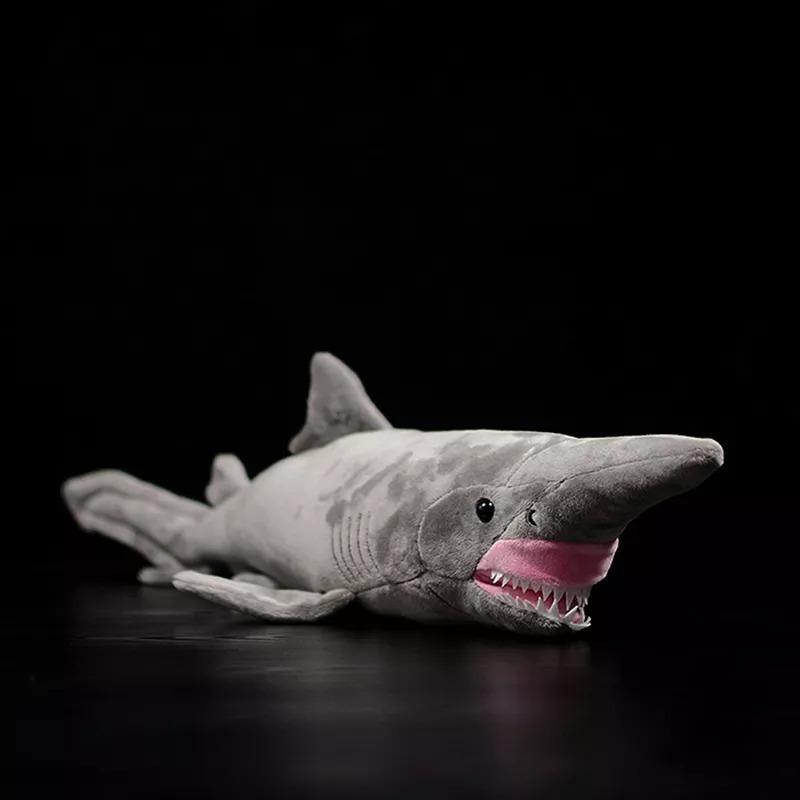 深海魚 サメ ぬいぐるみ ゴブリンシャーク 魚 おもちゃ クッション 可愛い｜m-and-s-store