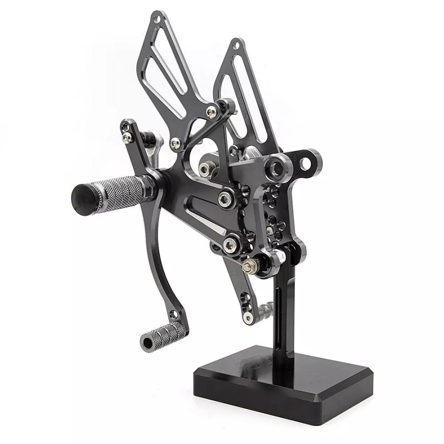 ステップ ペダル バックステップ 可変ポジション ブラック CNC ホンダ NSR MINI NSF100 NSR80 NSR50Rの画像
