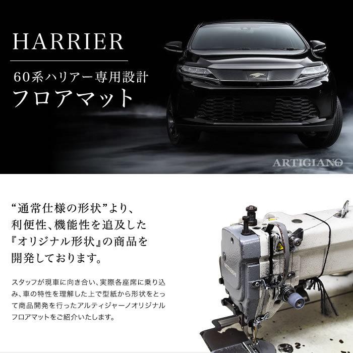 ハリアー　60系　フロアマット　HV　2013年12月〜　ガソリン・ハイブリッド　R1000シリーズ