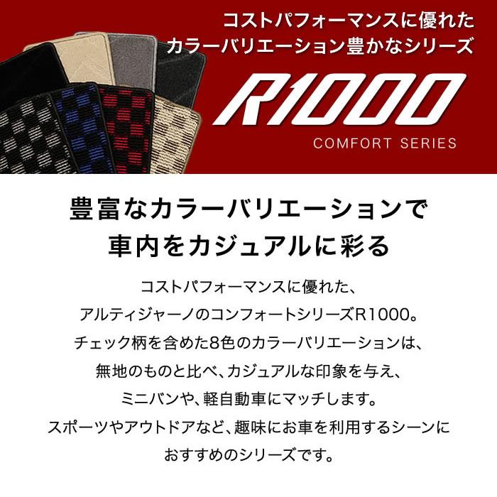 トヨタ　シエンタ　10系　7人乗　ロングラゲッジマット　R1000シリーズ