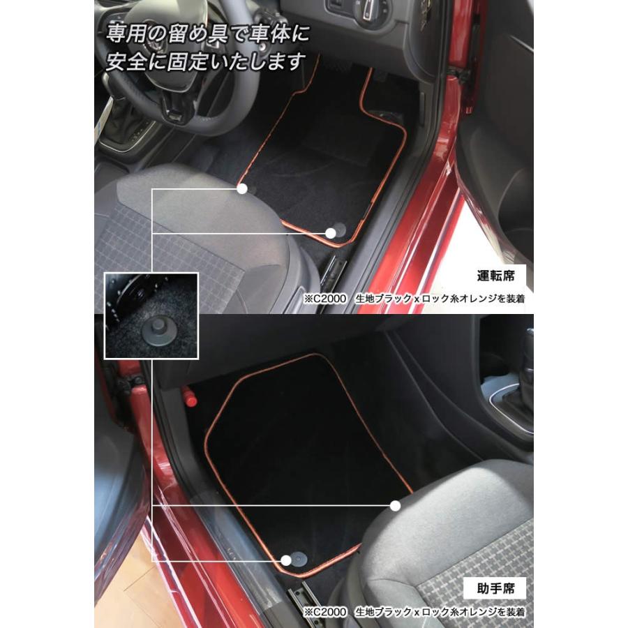 フォルクスワーゲン（Volkswagen） ポロ 6R 右ハンドル フロアマット 5