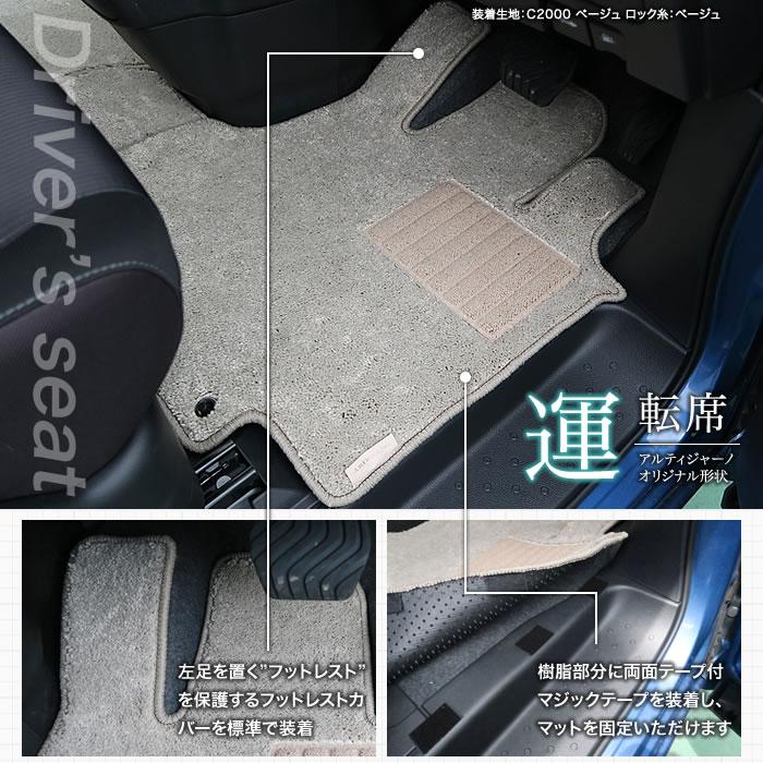 セレナ C27 フロアマット (NEWプレミアム) C2000シリーズ : 車のマット