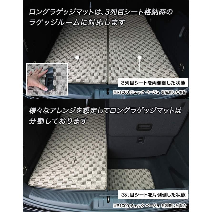 フォルクスワーゲン シャラン 7N トランク（ラゲッジ）マット 3枚組 ('11年2月〜)  C2000 | フォルクスワーゲン | 06