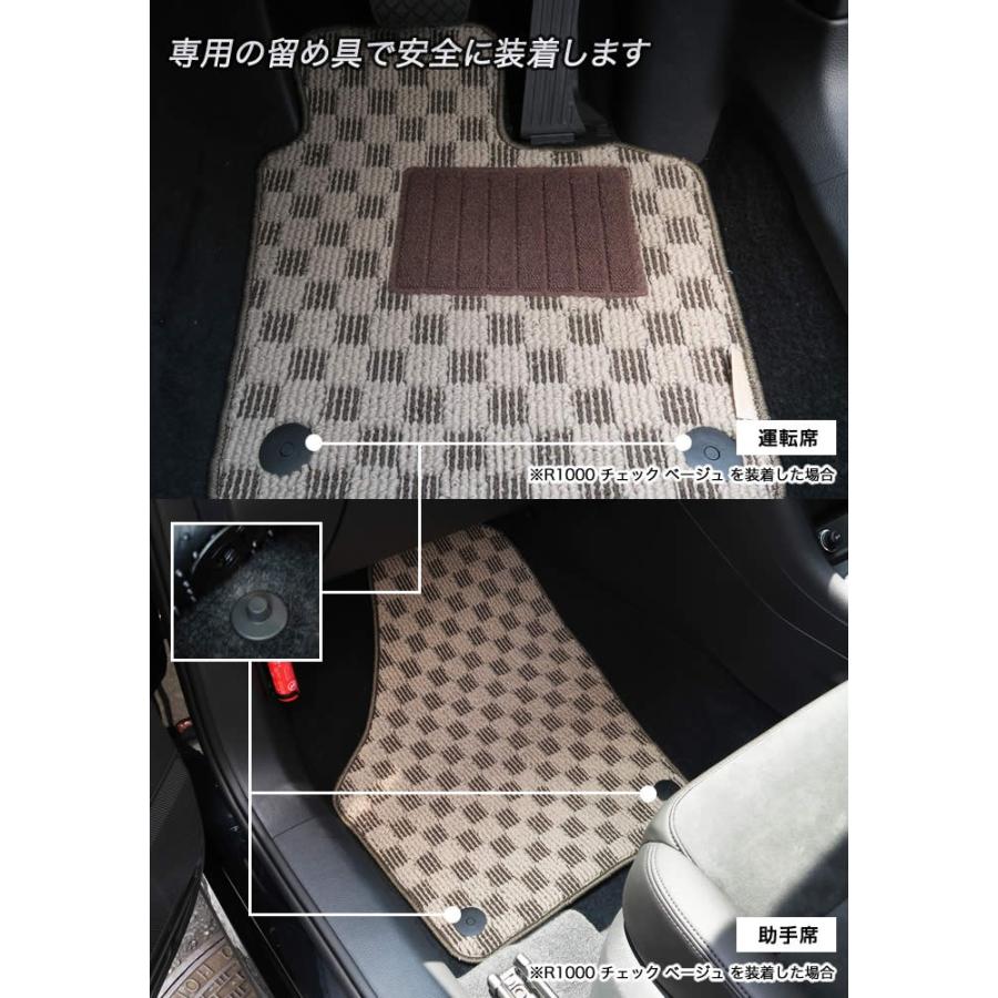 フォルクスワーゲン シャラン 7N 右ハンドル フロアマット+トランク（ラゲッジ）マット 9枚組 ('11年2月〜)  C2000 | フォルクスワーゲン | 06