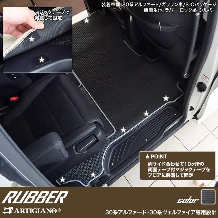 アルファード 30系 専用 セカンドラグマット 2列目通路用マット アルファード 30系 専用 セカンドラグマット 2列目通路用マット