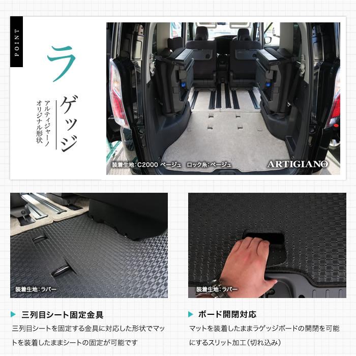 セレナ C27 フロアマット セット ラゲッジマット ステップマット
