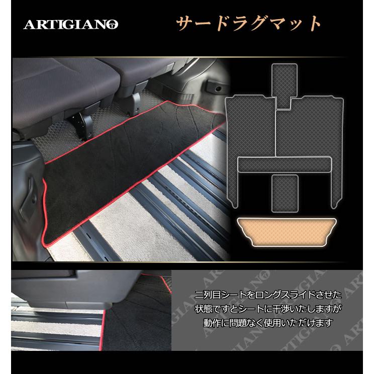 セレナ C27 サードラグマット 1枚 S3000Gシリーズ｜m-artigiano｜03