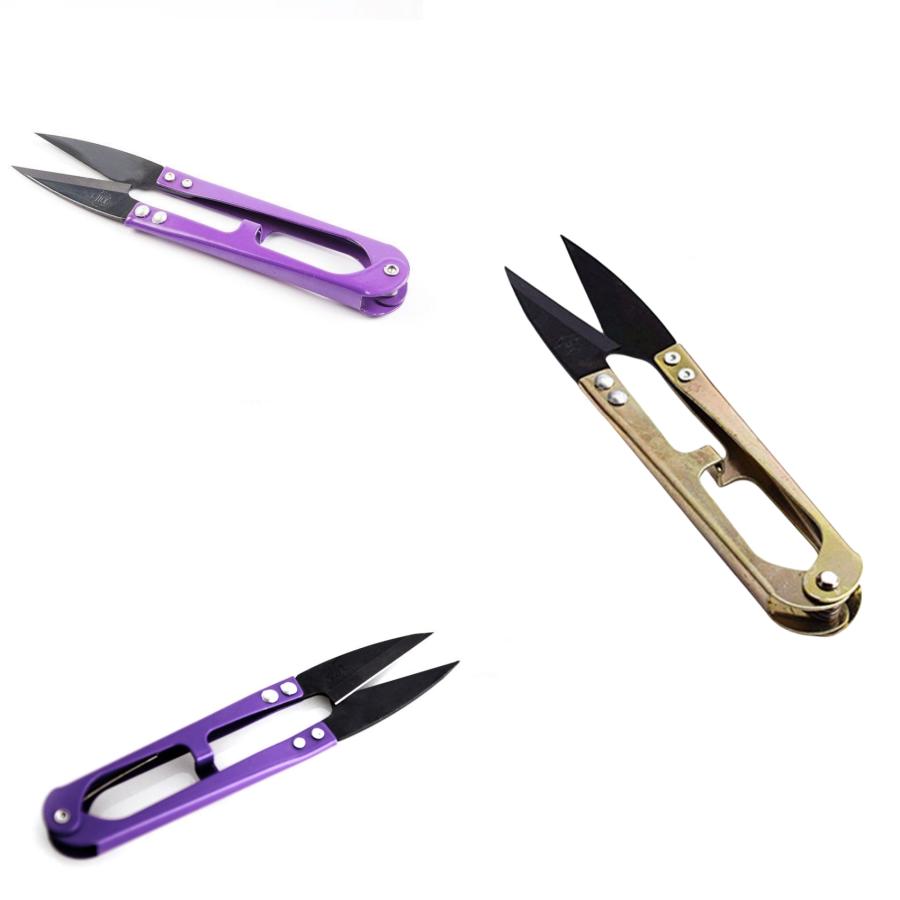 糸切りはさみ 糸切りバサミ よく切れる 2個セット 縫製はさみ