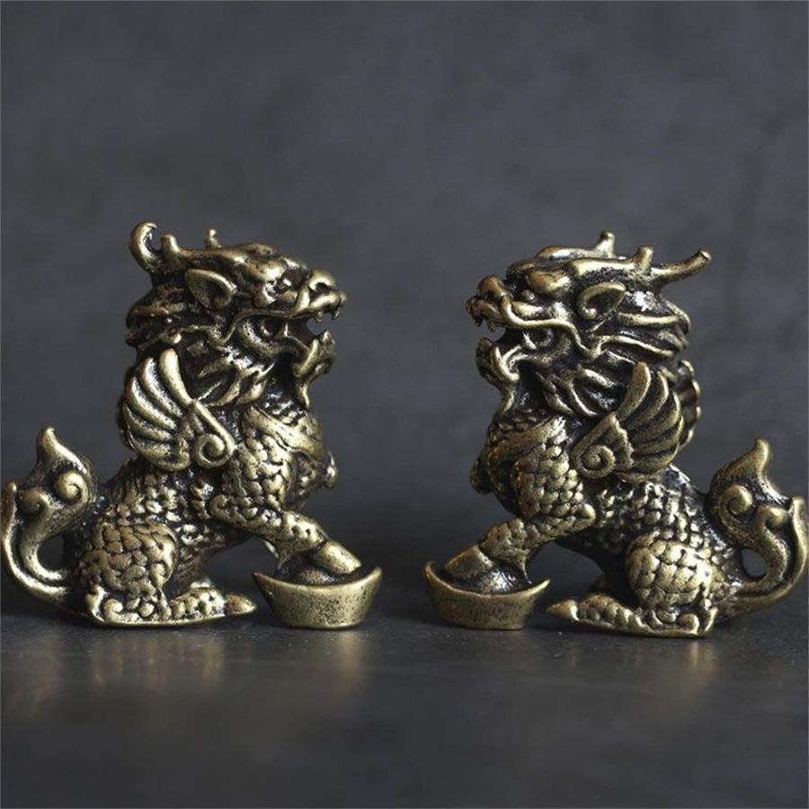 開運】四霊獣 チーリン（麒麟）置物 【公式通販】