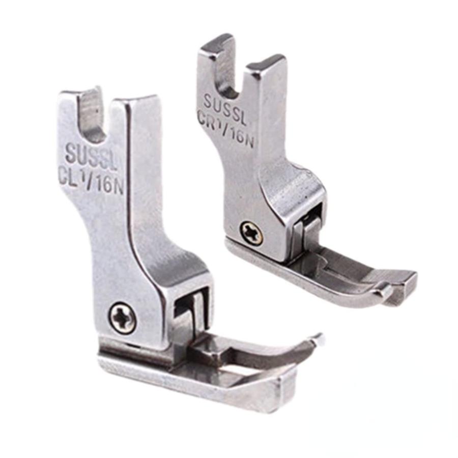 当店オリジナル「職業用押えセット」（テフロン製右段付き押え・2ミリ