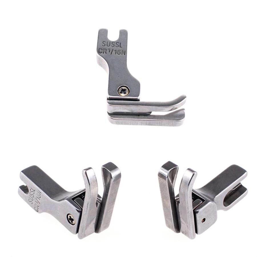 工業用・職業用ミシン押さえ 2mm ステッチ押さえ CL1/16N+CR1/16N 左右