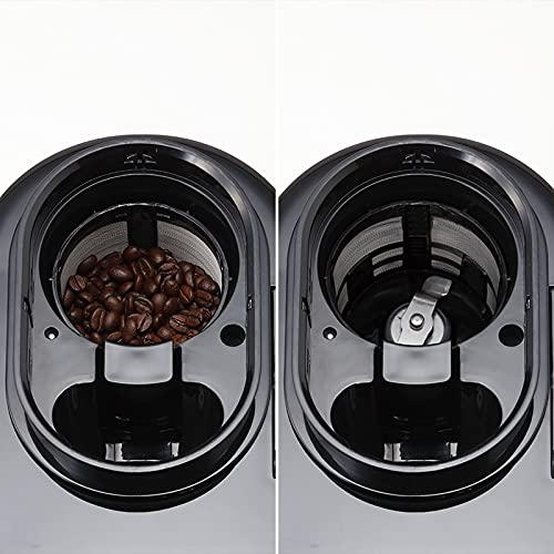シロカ 全自動コーヒーメーカー アイスコーヒー対応 静音 コンパクト ミル2段階 豆/粉両対応 蒸らし ガラスサーバー SC-A211 ステンレスシルバー…｜m-astore｜03