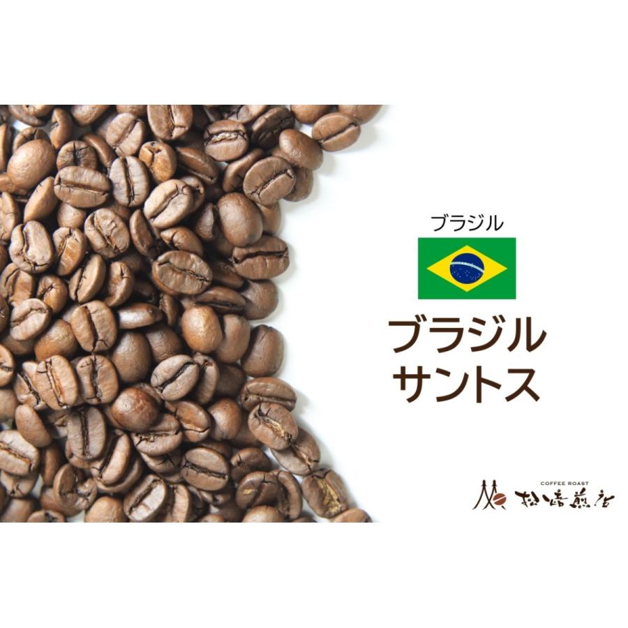 ブラジル サントス 焙煎後約200g | 