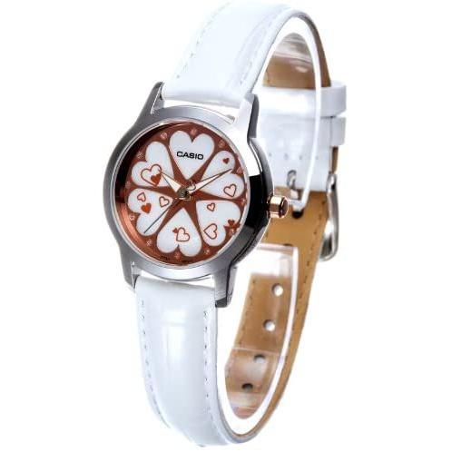 送料無料! CasioCasio Women's LTP1323L-7A White Leather Quartz Watch with White Dial　並行輸入品