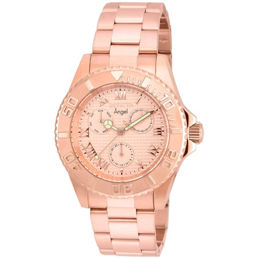 【正規逆輸入品】 Rose Angel Women's Invicta Gold-Tone 17525 並行輸入品 Watch Analog Quartz Case & Bracelet Steel その他レディースアクセサリー 【正規逆輸入品】 Rose Angel Women's Invicta Gold-Tone 17525 並行輸入品 Watch Analog Quartz Case & Bracelet Steel その他レディースアクセサリー