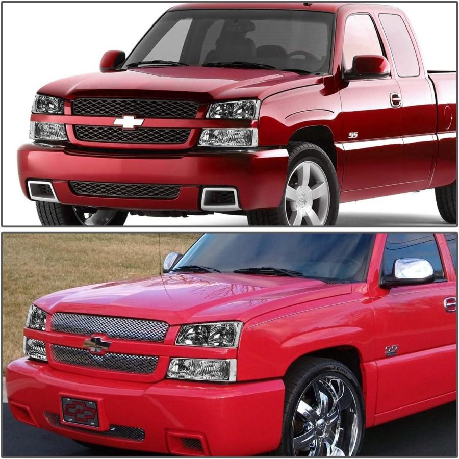 公式通販サイト特価 DNA MOTORING BL-CS03-2P-CH-CL1 バンパーライト 03-06 Avalanche Silverado 1500HD 2500HD 3500用　並行輸入品