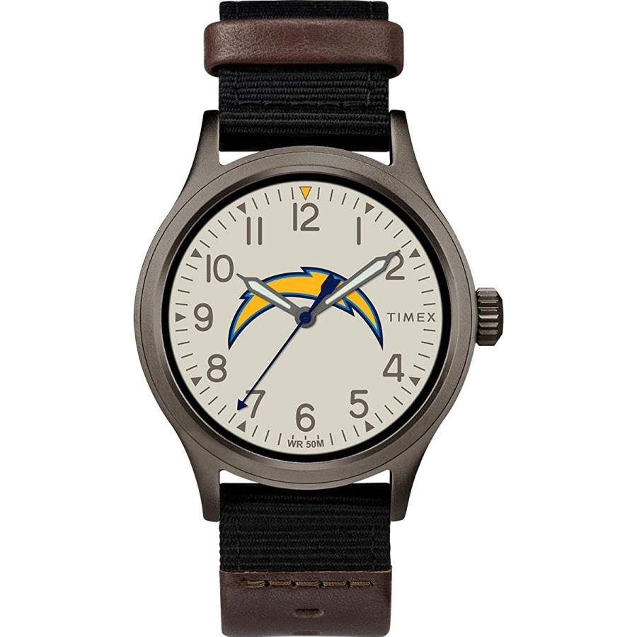Timex メンズ TWZFCHAMB NFL クラッチ ロサンゼルス チャージャーズ 腕時計　並行輸入品