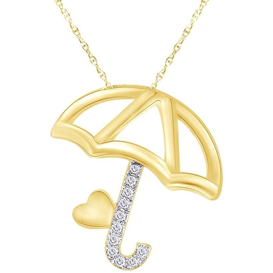 Wishrocks 天然ダイヤモンドアクセント レディースファッション 傘ペンダントネックレス 14kゴールドメッキ スターリングシルバー 財布 帽子 ファッション小物 Hfayb07gcqf7bck 並行輸入品 Hfayb07gcqf7bckならショッピング ランキングや口コミも豊富なネット通販 更に