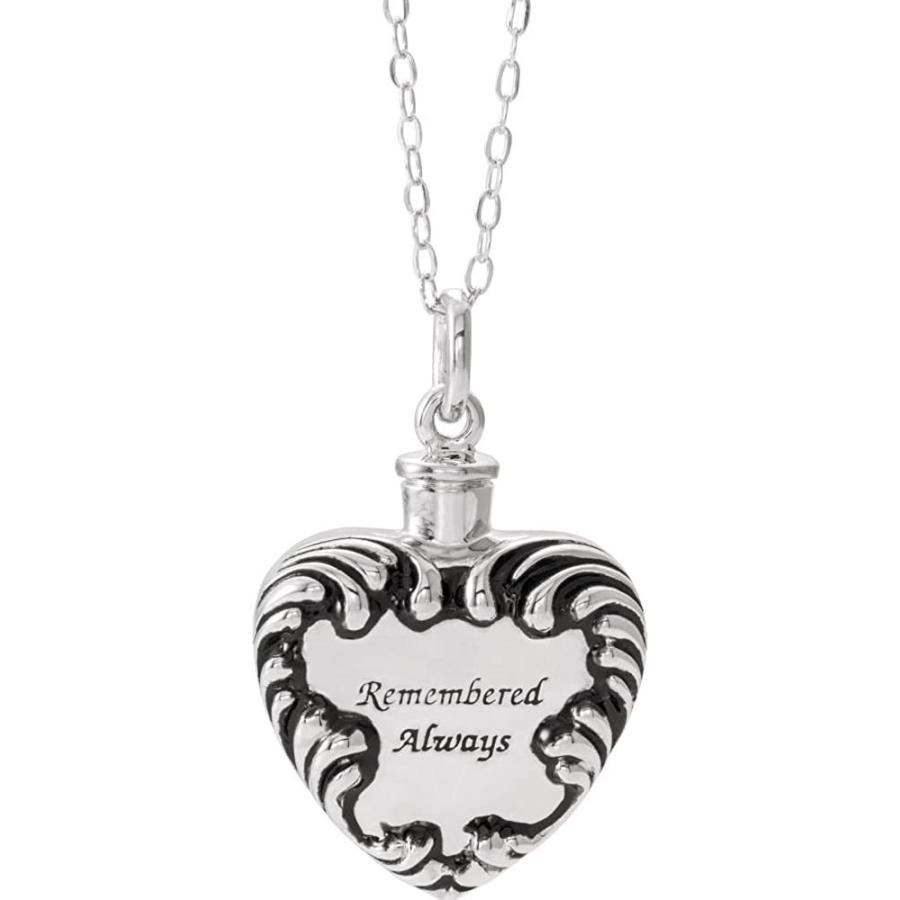 Jewels By Lux 925 Sterling Silver Remembered Always Ash Holder 18inch Necklace　並行輸入品