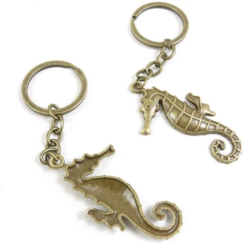 【オープニング 大放出セール】 Key Keyring Keychain Items 20 Tags Horse　並行輸入品 Sea Seahorse K8XM2 Charms Bag Jewelry Rings Chains その他財布、帽子、ファッション小物