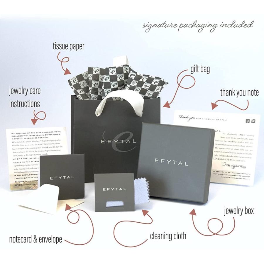 豪華ラッピング無料 Efytal 12歳の誕生日プレゼント バットミツバギフト 並行輸入品 12歳の女の子向けビーズ12個 スターリングシルバーネックレス その他財布 帽子 ファッション小物 Www Mplrdc Org My