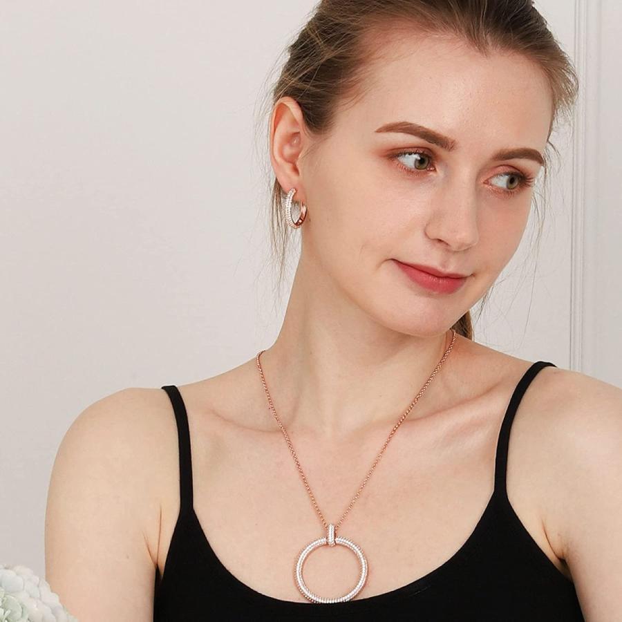 上品なスタイル Luxe Alice 安 オプション または1つのチェーン 2つの 短い18 1インチと長い25 6インチ チェーン ネックレス ペンダント ジュエリー ファッション プレミアム その他財布 帽子 ファッション小物