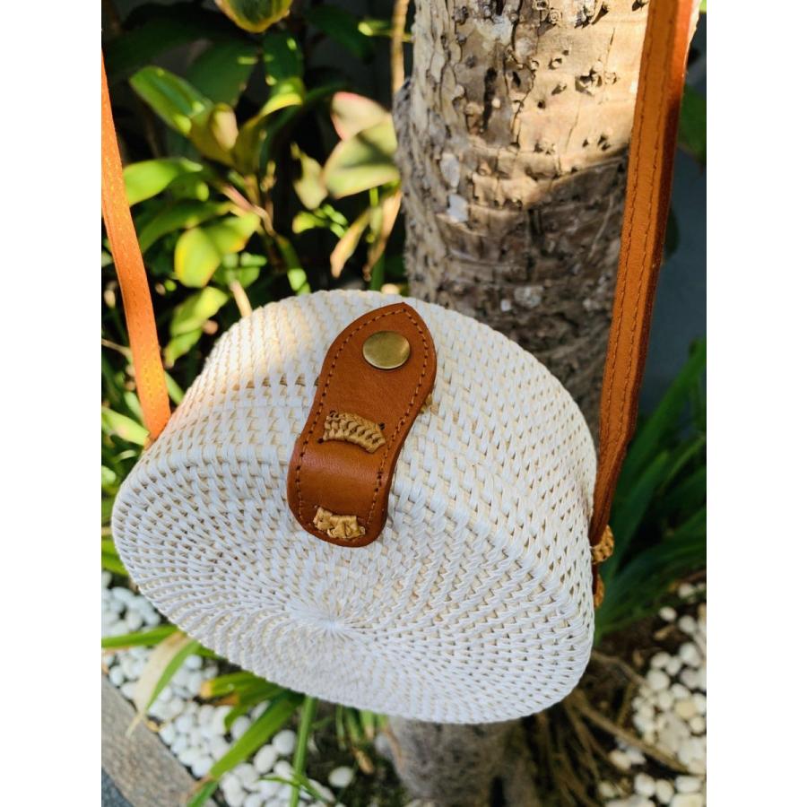 【新品未使用】アタ ASHITABA カゴバッグ バリ島 バリ島でアタのバッグやランチョンマットを買うなら「アシタバ