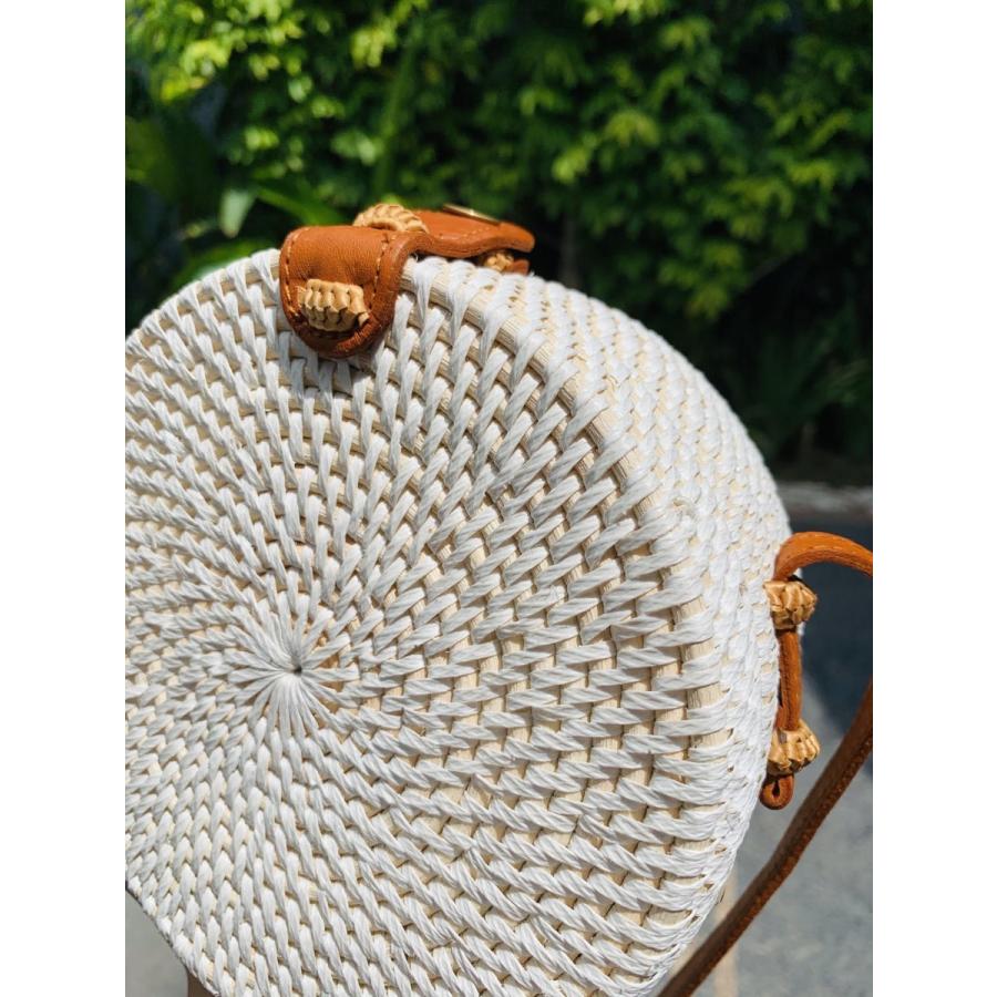 送料無料】バリ島買付！ASHITABAアタバッグ かごバッグ 編み込みバッグ