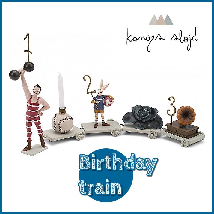 Konges Slojd (コンゲススロイド) バースデートレイン キャンドル